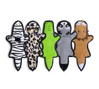 SHARLOVY Juguetes para perros sin relleno, chirriantes, masticables de larga duración para perros agresivos y duraderos, juguetes masticables para dentición, con 6 capas resistentes para razas