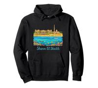 Sharm El Sheikh Egipto Viaje Souvenir City Monumento Regalo Sudadera con Capucha