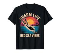 Sharm Life Red Sea Vibes, Scubadiving Atardecer Océano Aventura Camiseta
