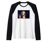 Sharon Corr Cantando The Corrs Live In Blue Era 2001 Camiseta Manga Raglan