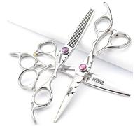Sharonds juego de corte de pelo de 6 pulgadas, Corte de pelo, tijeras delgadas para peluqueros y hogares (6 pulgadas - 3pc-B)