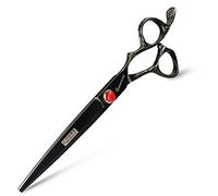SHARONDS - Tijeras profesionales para peluquería de rosas negras de 6 "y 7" Japón 440C