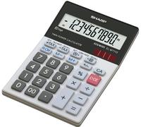 sharp 10 Digit Stylish Desktop Calculator - Calculadora (Escritorio, Básico, SB/LR44 x 1, 130g, 100 x 151.5 x 33 mm)