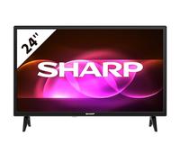 Sharp 24FA6E - TV 24 Pulgadas 24" (resolución 1368 x 768, 3X HDMI, 2X USB) Color Negro