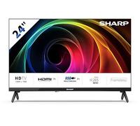 Sharp 24HA1205E - TV 24 Pulgadas 24" (resolución 1368 x 768, 3X HDMI, 2X USB) Color Negro