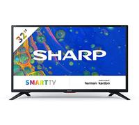 Sharp 32BC6E - Smart TV de 32" (resolución 1368 x 720, 3X HDMI, 2X USB) Color Negro