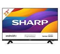 Sharp 32Di6EA - TV Android (9.0) Smart 32" HD sin Marco - 32 Pulgadas - Google Assistant controlado por Voz, Chomecast, Bluetooth, Altavoces Harman/kardon, HDR10, 3xHDMI, 2xUSB, DTS Virtual X