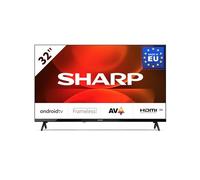 Smart TV Android Televisor Sharp 32" DVB-T2 WiFi HDMI Netflix YouTube Prime Vid
