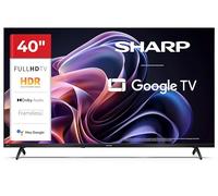 Sharp 40" Full HD LED Google TV HDR10 Dolby Digital Bluetooth HDMI ARC 40HF2365E (HF Series)