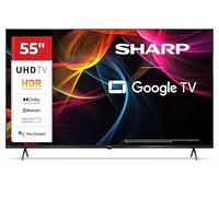 Sharp 40HF2365E - Google TV, 40" FHD,Frameless, 60Hz, Bluetooth, Sonido 2x8W, HDMIx3, USBx2, Color Negro