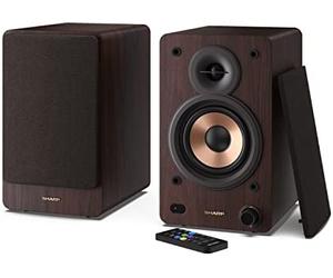 Sharp bookshelf speakers altavoz de 2 vías marrón inalámbrico y al?