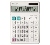 Sharp EL-340W calculadora Escritorio Pantalla de calculadora Blanco