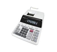 Sharp CS-2635LW, Calculadora de Impresión Profesional, 12 Dígitos, Pantalla Digitron, Impresión Bicolor, 4,3 Líneas por Segundo, Gris