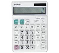 Sharp EL-340W calculadora Escritorio Pantalla de calculadora Blanco