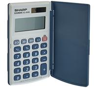 Sharp Calculator EL-243S - Calculadora básica, plateado