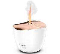 Sharp, DF-A1E-W Difusor de Aromas ultrasónico con función de atomización, luz ámbar y depósito de 200 ml