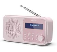 Sharp dr-p420(pk) tokyo radio digital portátil (dab/dab+/fm con rds,