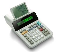 Sharp El-1501 Calculadora compacta inalámbrica sin Papel Grande de 12 dígitos de impresión de Escritorio Que Utiliza la lógica de la calculadora de impresión