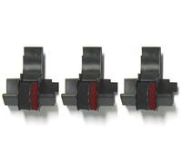 Sharp EL-1750V Sharp EL-1801V - Rodillo de Tinta para calculadora, Color Negro y Rojo, Compatible con IR-40T