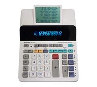 Sharp EL-1901 Calculadora de impresión sin papel con comprobación y corrección, pantalla LCD primaria de 12 dígitos, funciona igual que una calculadora de impresión/máquina de adición con pantalla LCD