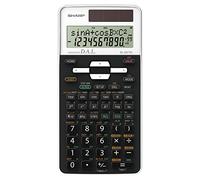 Sharp EL-531TG - Calculadora (Bolsillo, Calculadora científica, 10 dígitos, 2 líneas, Batería/Solar, Negro, Blanco)