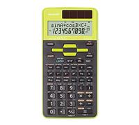 Sharp EL-531TG - Calculadora (Bolsillo, Calculadora científica, 10 dígitos, 2 líneas, Batería/Solar, Negro, Verde)