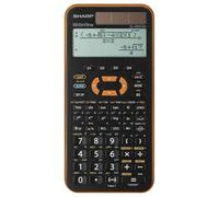 Sharp EL-W531XGYR - Calculadora (bolsillo, Científico, Negro, Naranja, Botones, 96 x 32 Pixeles, Dot-matrix)