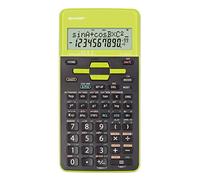 Sharp EL531TH - Calculadora (Bolsillo, Calculadora científica, 10 dígitos, 2 líneas, Batería, Negro, Verde)