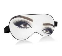 Sharp Eyes Antifaz para dormir con bloqueo de luz para dormir con correa ajustable suave y ligera con los ojos vendados para hombres mujeres trabajo viajes siestas