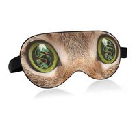 Sharp Eyes Antifaz para dormir con bloqueo de luz para dormir con correa ajustable suave y ligera con los ojos vendados para hombres mujeres trabajo viajes siestas