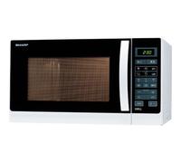 Sharp Home Electrodomésticos R-742WW Microondas Superficie Piana Con EL