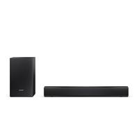 Sharp HT-SBW121 Soundbar 2.1 Slim con Subwoofer inalámbrico, Bluetooth con HDMI ARC/CEC, 240w, Audio óptico Digital, AUX, USB Playback, 55cm, Color Negro