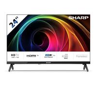 Sharp 24HA1205E - TV 24 Pulgadas 24" (resolución 1368 x 768, 3X HDMI, 2X USB) Color Negro