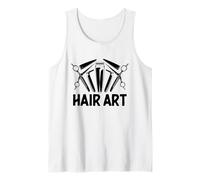 Sharp Look Hairstyle Hombres Peluquería Peluquería Camiseta sin Mangas