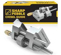 Sharp Pebble - Guía de afilado - Plantilla para afilar cinceles y cepillos - Se adapta a cinceles de 0,64 cm a 4,98 cm, se adapta a hojas de cepilladora de 3,58 cm a 8,18 cm