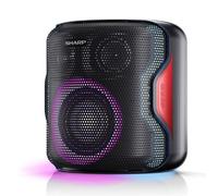 SHARP PS-919(BK)ALTAVOZ BLUETOOTH PORTÁTIL TWS 130W USB AUX IPX5 JUEGO LUZ LED