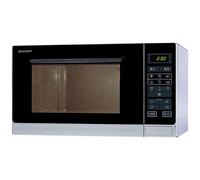 Sharp R-342(IN)W Microondas 25L 900W Plata