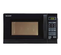 Sharp R-642BKW Superficie Plana Microondas Combinado 20 L 800 W Negro
