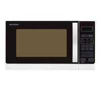 Sharp R-742WW Microondas con Grill 25L 900W Blanco