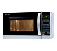Sharp R642INW R-642INW Microondas 20L 800 Watts Plata Placa 25,5 CM