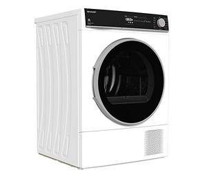 SHARP Shar Trockner KD-NHH8S8GW3-DE Peso 8 kg