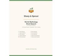 Sharp & Sprout Word Search Puzzle Book: World Mythology