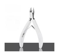 Sharp Toenail Ingrown Cuticle Nipper Nail Clipper Edge Cutter Scissor Pliers Tool Dead Skin Remover Pedicure Manicure Tools(White)