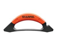 SHARPAL 112N 3 en 1 Afilador de cuchillos, Afilador de hachas, afilado para destrales, machetes, tijeras y herramientas de jardín