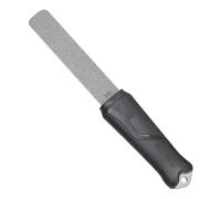 SHARPAL 120N Piedra De Afilar Diamantada Con Doble Grano Para Afilar Cuchillos De Caza, Cuchillos Para Actividades Al Aire Libre Y Herramientas De Jardín, 220/600 (Extra Grueso/Fino)