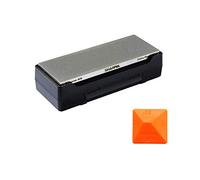SHARPAL 162N Afilador con piedra de diamante para cuchillos con base de almacenamiento, y guía de ángulo, congrano 325, grano 1200 (203 mm x 76 mm)