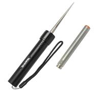 SHARPAL 178N Afilador 3 en 1 | Chaira de diamante de grano 600, 10,16 cm | Afilado de todo tipo de cuchillos y herramientas con filo recto, filo dentado y ganchos | Afilador de navajas