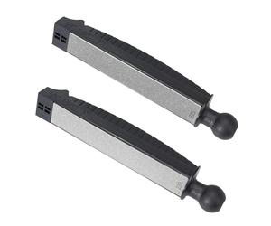SHARPAL Juego de 2 Placas de Diamante de Repuesto, Extra Grueso Grano 220 (60 Micras) y Grueso Grano 325 (45 Micras), 1" x 6" / 25 x 152 mm para 202H