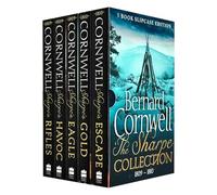 Sharpe Series Books 6 - 10 Collection Box Set by Bernard Cornwell (Sharpe's Rifles 1809, Havoc 1809, Eagle 1809, Gold 1809 & Escape 1810)
