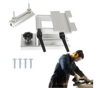 Sharpening Tool Rest Jig - 20.4x15x9.7cm Aluminum Alloy Grinder Tool Rest, Portable And Durable Grinding Support, Easy To Disassemble, Versatile For Bench Grinders, DIY And Professional Workshop Use